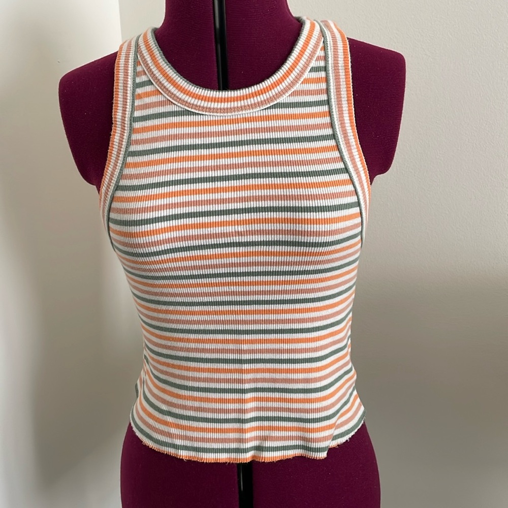 Aerie high neck tank M